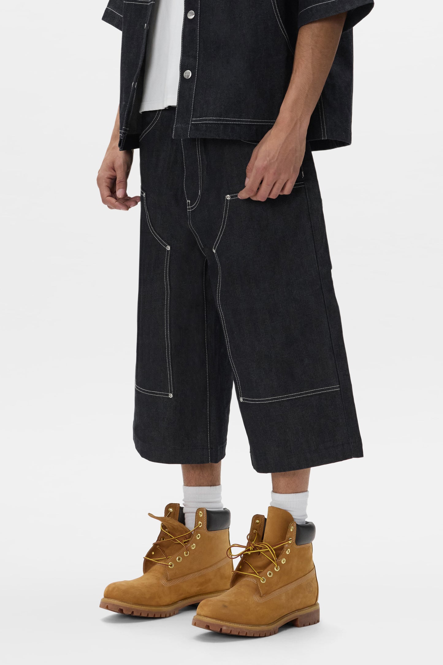Raw Workwear Dark Indigo Purple Short Raw Workwear Dark Indigo Purple Short