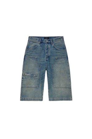 Workwear Light Indigo Purple Short