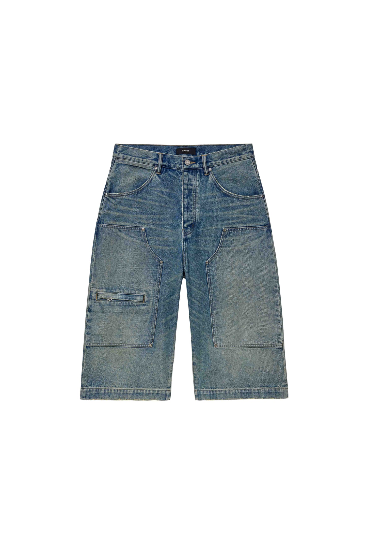 Workwear Light Indigo Purple Short Workwear Light Indigo Purple Short