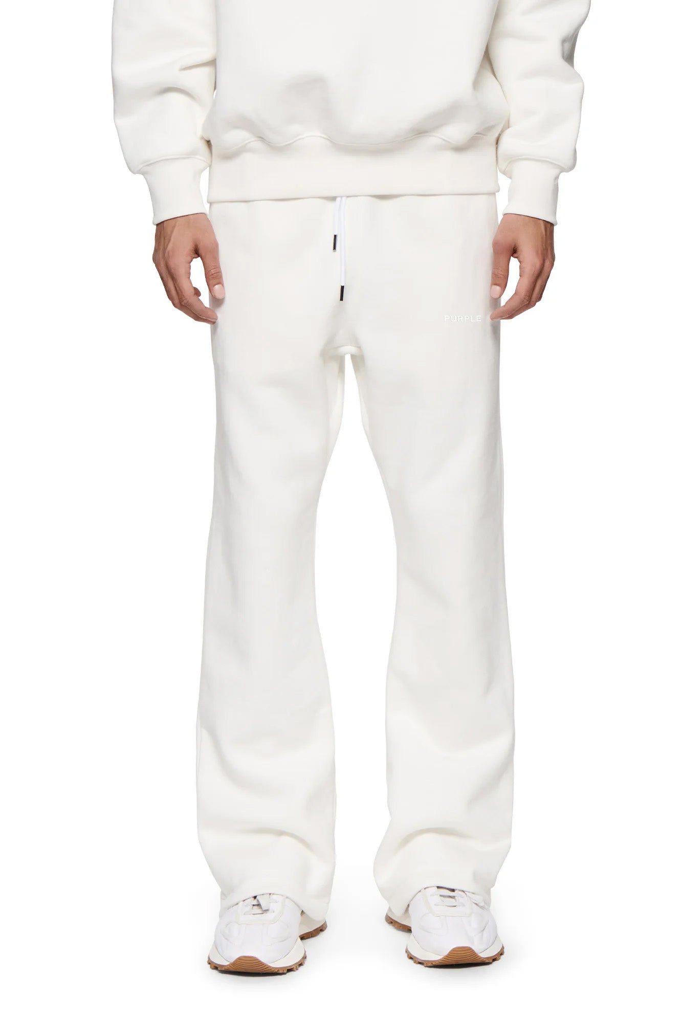 Basic Flared Purple Sweatpant Basic Flared Purple Sweatpant