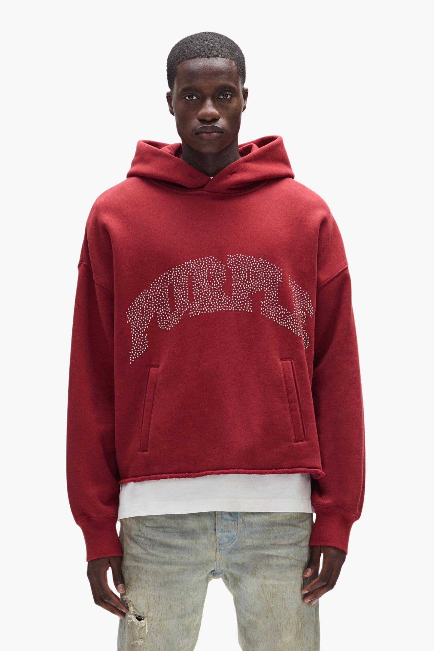 Studded Slab Purple Hoodie Studded Slab Purple Hoodie