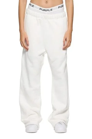 Basic Flared Purple Sweatpant
